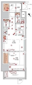 高島平ザ ガーデンレジデンス 701 間取り図