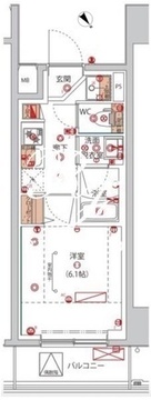 高島平ザ ガーデンレジデンス 702 間取り図