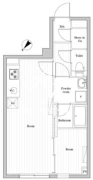 エディット文京千石2 303 間取り図