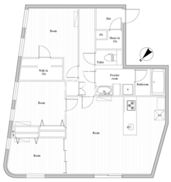 エディット文京千石2 501 間取り図
