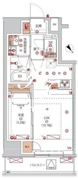 高島平ザ ガーデンレジデンス 903 間取り図
