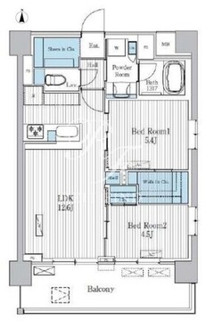 テラ蚕糸の森 310 間取り図