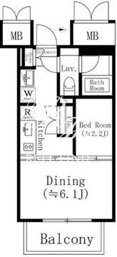 高円寺クロスオーバー 308 間取り図