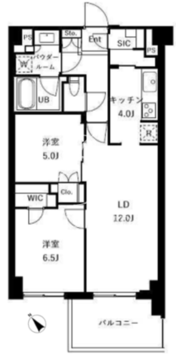 ザ・ケンジントン・レジデンスときわ台 403 間取り図