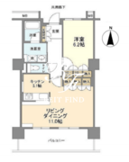 豊洲シエルタワー 2109 間取り図