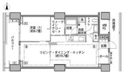 東雲キャナルコートCODAN 16-504 間取り図