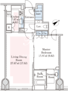 ラ・トゥール三田 3305 間取り図