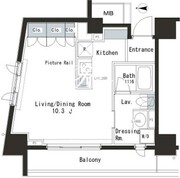 パークアクシス本郷の杜 701 間取り図