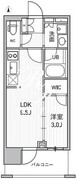 シーズンフラッツ新御徒町イースト 602 間取り図 ?>