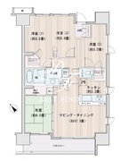 エスティメゾン豊洲レジデンス A-217 間取り図