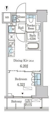 JP noie 西蒲田 1003 間取り図