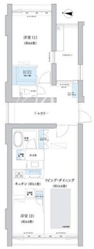 ガーデニエール砧ウエスト 225 間取り図