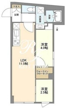 ウェルスクエア学芸大学2 401 間取り図