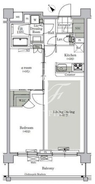 パークキューブ西ヶ原ステージ 722 間取り図
