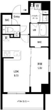 アーバンパーク綾瀬ウエスト 801 間取り図