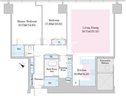 ラ・トゥール新宿ファースト 3106 間取り図