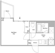 KDXレジデンス早稲田鶴巻 901 間取り図