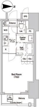 ハルーワ芝公園 1505 間取り図