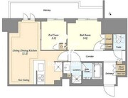 オアーゼ日暮里レジデンス 448 間取り図