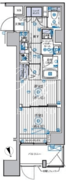 マキシヴクロス高島平ミライズ 102 間取り図