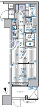 マキシヴクロス高島平ミライズ 503 間取り図