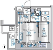 マキシヴクロス高島平ミライズ 305 間取り図 ?>