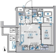 マキシヴクロス高島平ミライズ 205 間取り図 ?>