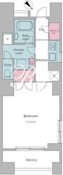 レジディア日本橋馬喰町 1306 間取り図