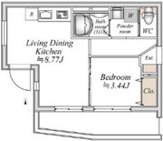 ライブフラット巣鴨 402 間取り図 ?>