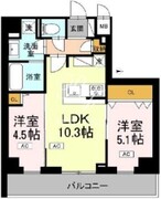 ロイジェント南池袋 203 間取り図 ?>