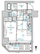 マインド両国 403 間取り図 ?>