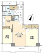 トルナーレ日本橋浜町 4206 間取り図