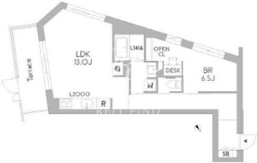 グランデュオ荻窪3 103 間取り図