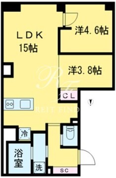 荒川区西尾久五丁目PJ 201 間取り図