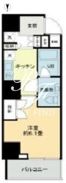 VIOR文京関口 1001 間取り図