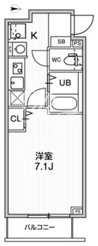T’s Cuore梅ヶ丘 102 間取り図