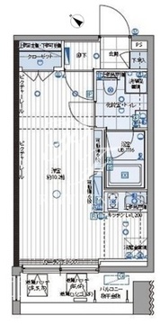 パティーナ三田台 605 間取り図