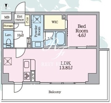 Daiwa Grace Maison Futakotamagawa 305 間取り図