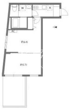 グランピア四谷 301 間取り図