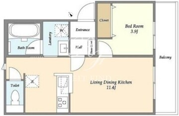 アミス学芸大学 301 間取り図