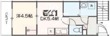 メルディアレジデンス梅屋敷 403 間取り図