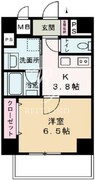 コモ パラシオ日暮里 1002 間取り図