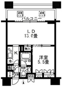 レジディア錦糸町 1203 間取り図