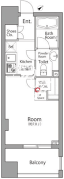 レジディア池袋ウエスト 903 間取り図