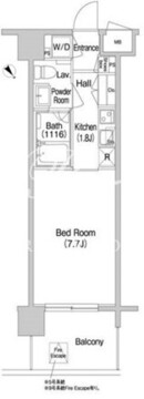 コンフォリア南砂町 909 間取り図