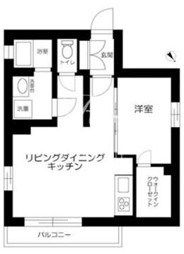 エスグランデ文京白山 203 間取り図