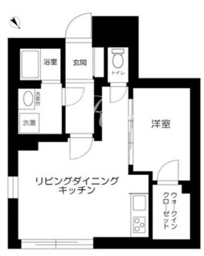 エスグランデ文京白山 102 間取り図