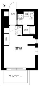 エスグランデ文京白山 101 間取り図