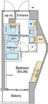 Fuu Oimachi by LATIERRA 601 間取り図