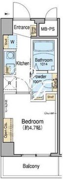 Fuu Oimachi by LATIERRA 305 間取り図